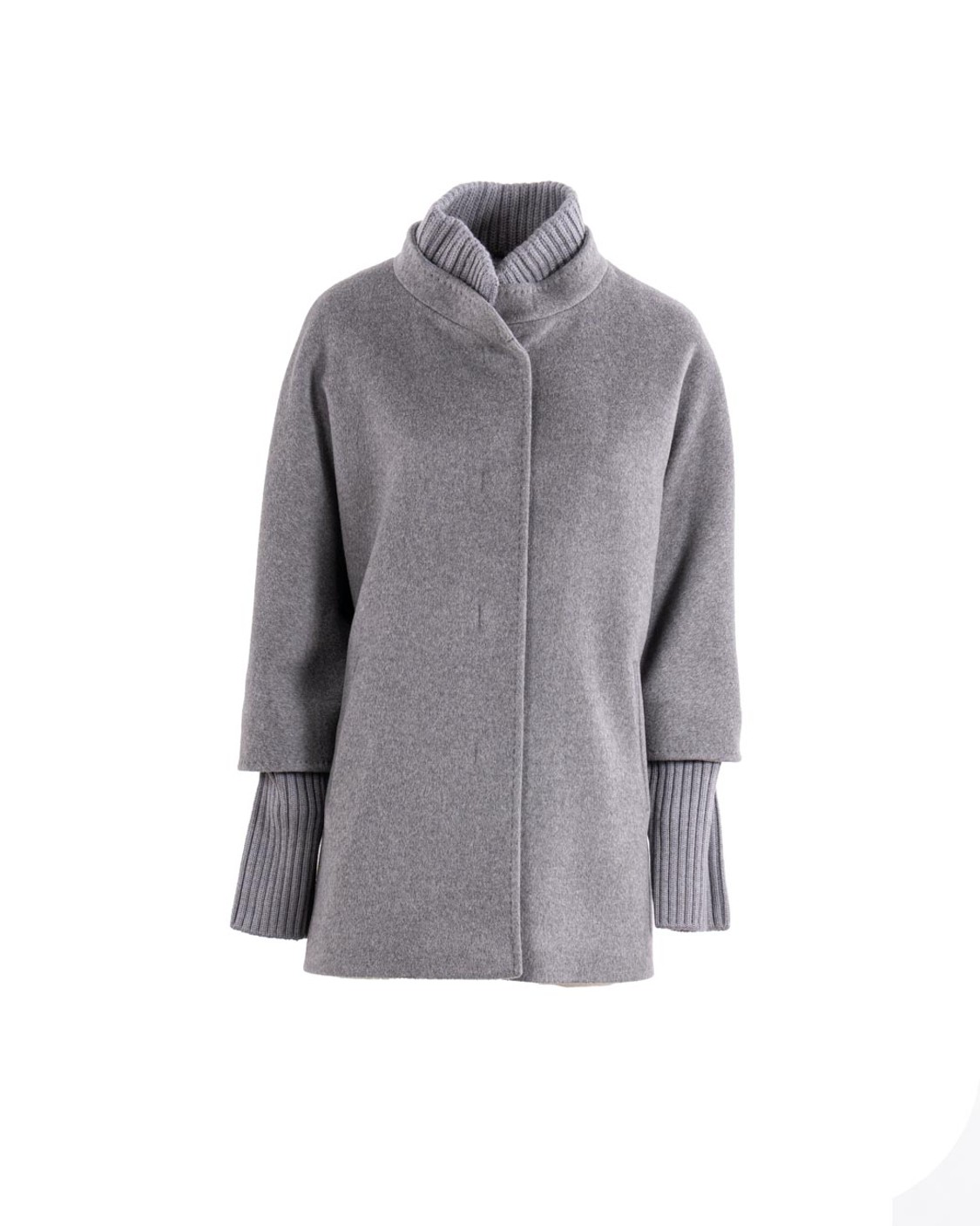 shop CINZIA ROCCA  Giaccone: Cinzia Rocca 100% cappotto corto oversize con dettagli in maglia in pura lana.
Monopetto.
Maniche lunghe.
Maniche e collo in maglia.
Chiusura con bottoni.
Composizione: 100% Lana.
Fabbricato in Italia.. U2430M1 65F5-4 number 7416898